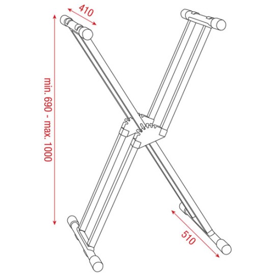 Supporti Dap-Audio D8364