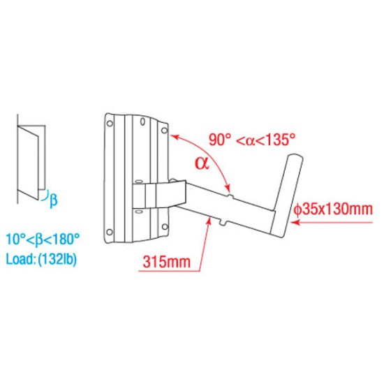 Supporti Dap-Audio D8413