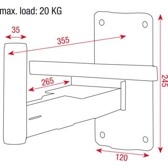 Supporti Dap-Audio D8415