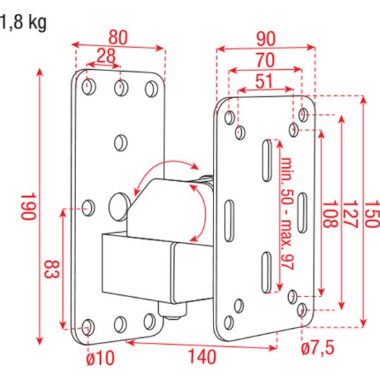 Stands Dap-Audio D8429