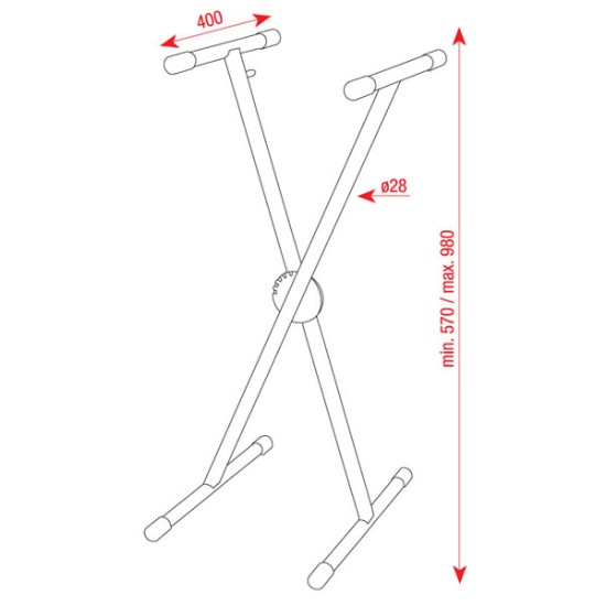 Supporti Dap-Audio D8505