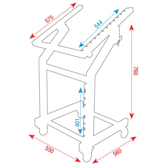 Stands Dap-Audio D8552