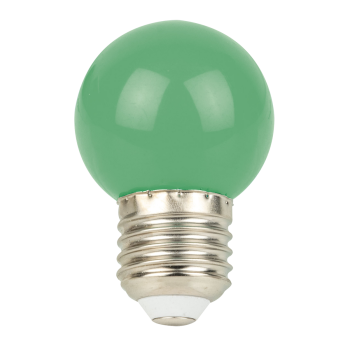 Showgear Lampadina LED G45 E27 verde