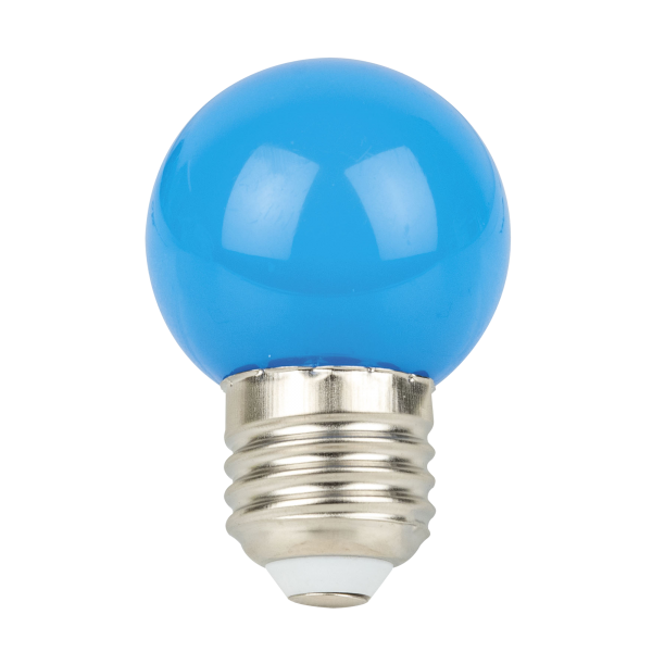 Showgear Lampadina LED G45 E27 blu