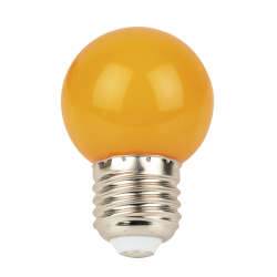 Showgear Lampadina LED G45 E27 arancio