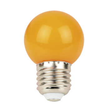 Showgear Lampadina LED G45 E27 arancio