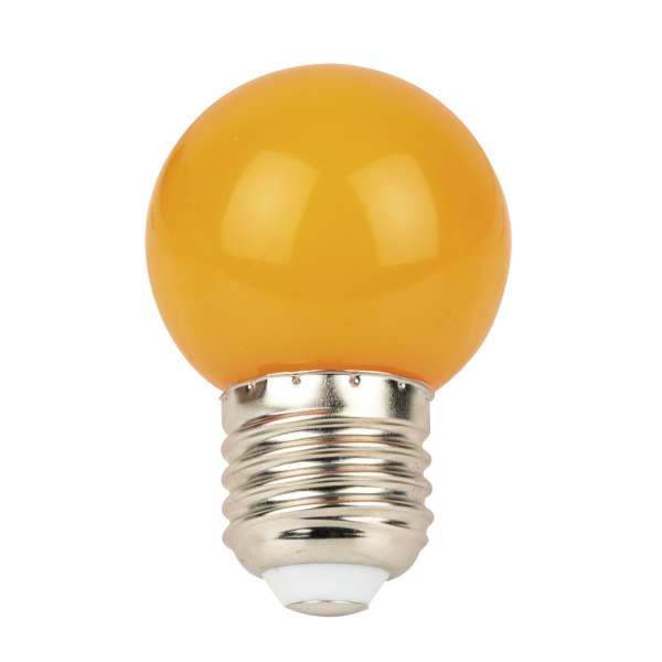 Showgear G45 LED Bulb E27 orange