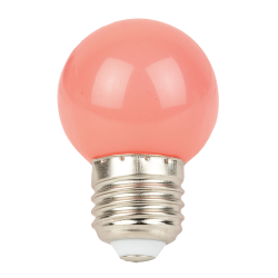 Showgear Lampadina LED G45 E27 rosa