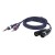 DAP FL44 - 2 unbal. Jack mono L/R to 2 XLR/M 3P