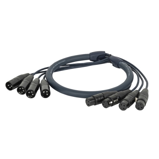 DAP DMX Snake 4-way 3-pin XLR