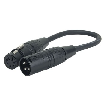 DAP FLA37 - XLR 3P male to XLR 5P female