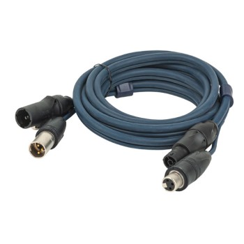 DAP FP-15 Hybrid Cable - powerCON TRUE1 & 3-pin XLR IP - DMX / Power 3 mt