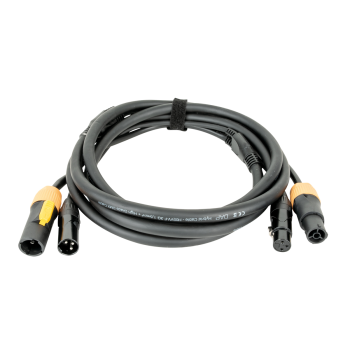 DAP FP22 Hybrid Cable Power Pro True & 3-pin XLR DMX/Power 3 mt