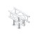 Milos Pro-30 Square F Truss - T-Cross 3-way