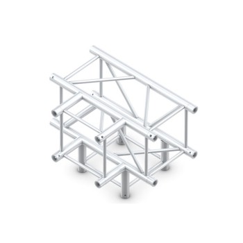 Milos Pro-40 Square F Truss - T-cross + Down 4-way