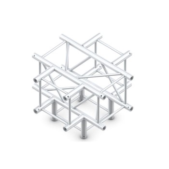 Milos Pro-40 Square F Truss - Cross + Down 5-way