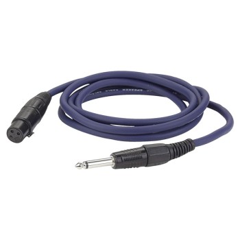 DAP FS02 - Jack mono to XLR/F 3P, 2 x 1.5 mm²