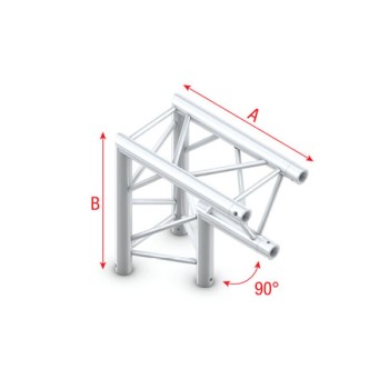 Milos Pro-30 Triangle F Truss - Corner apex down