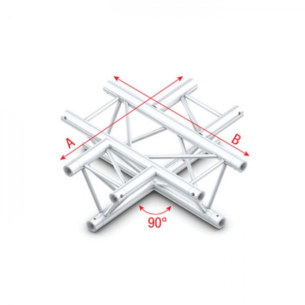 Milos Pro-30 Triangle F Truss Cross up/down 6-way 50 cm