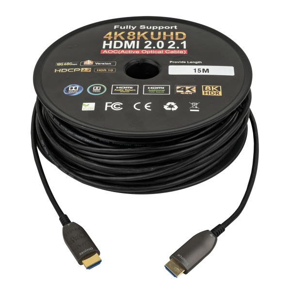 DAP HDMI 2.1 AOC 8K Fibre Cable 15 mt.