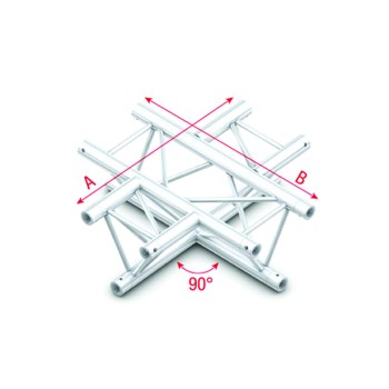 Milos Pro-30 Triangle G Truss Croce 4 vie 50 cm