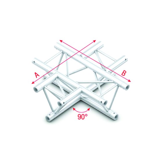 Milos Pro-30 Triangle G Truss Croce 4 vie 50 cm