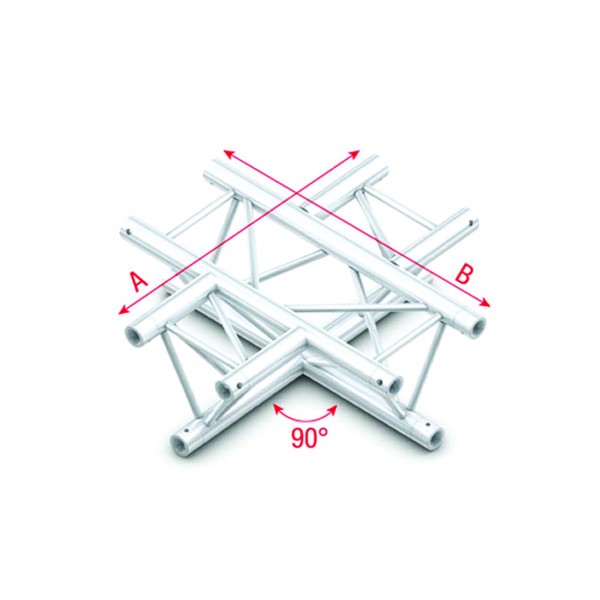 Milos Pro-30 Triangle G Truss Croce 4 vie 50 cm