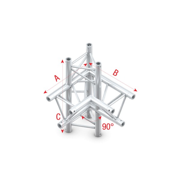 Milos Pro-30 Triangle G Truss Corner up/down left 50 cm