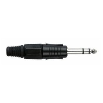 DAP 6.3 mm Jack Plug Stereo Black housing