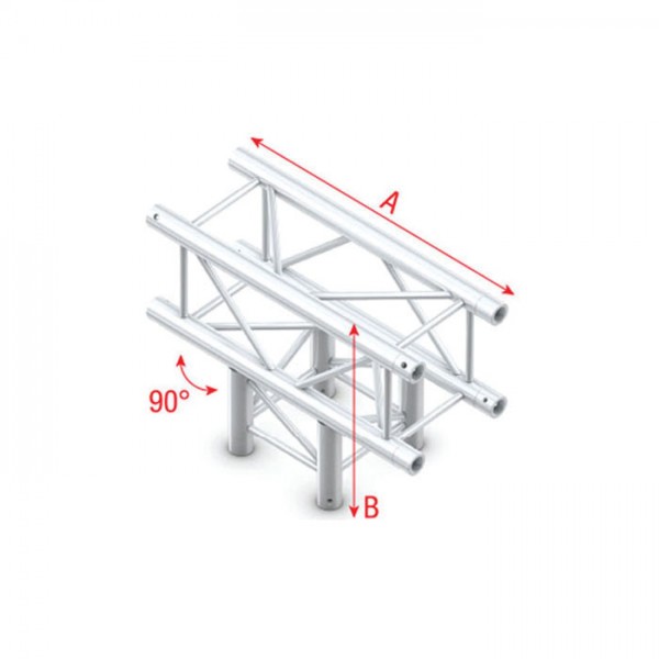 Milos Pro-30 Square P Truss T-Cross 3-way 50 cm