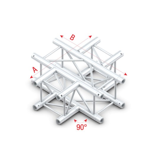 Milos Pro-30 Square P Truss Cross 4-way 50 cm