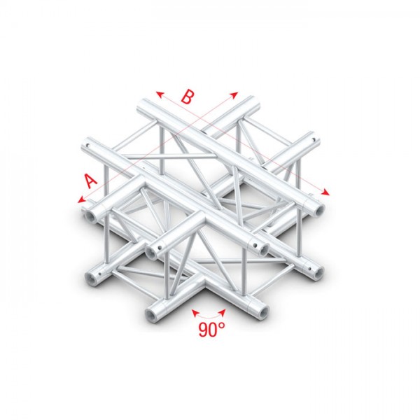 Milos Pro-30 Square P Truss Croce 4 vie 50 cm