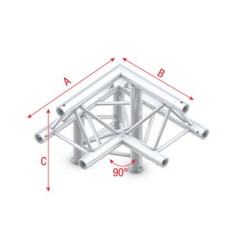 Milos Pro-30 Triangle P Truss - Corner down left - apex up