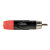 DAP RCA Connector Male Black/Red Housing