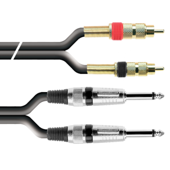 Audio Cables Proaudio PLAY22325L10BK