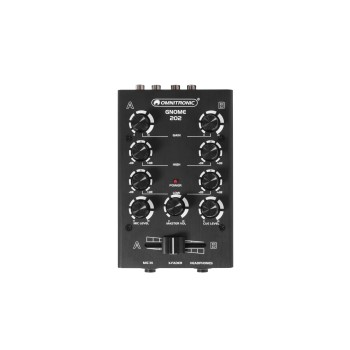 OMNITRONIC GNOME-202 Mini Mixer black