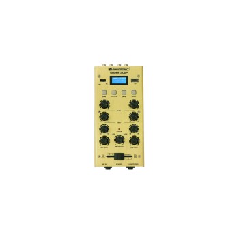 OMNITRONIC GNOME-202P Mini Mixer gold