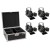 EUROLITE Set 4x AKKU THA-20PC TRC Theater Spot bk + Case