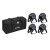 EUROLITE Set 4x AKKU Mini PARty RGBW Spot MK2 + Soft Bag