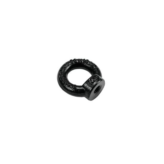 SAFETEX Ring Nut M10 black galvanized DIN 582