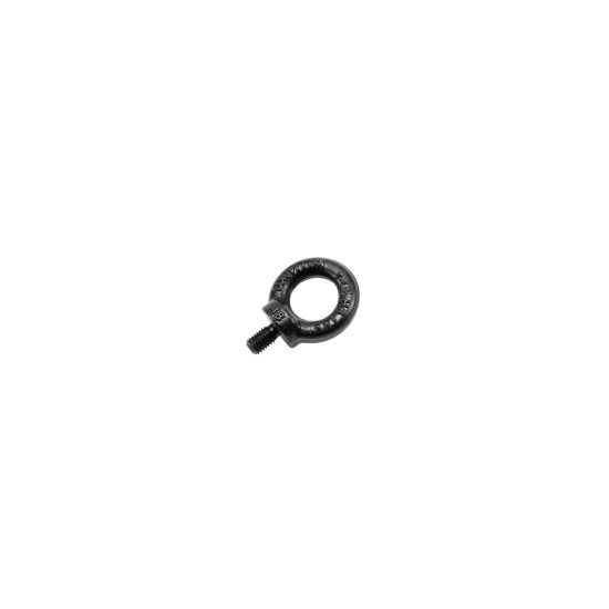 SAFETEX Eye Bolt M8/13mm, black galvanized drop forged