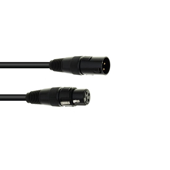 EUROLITE DMX Cable XLR 3-pin 3m bk