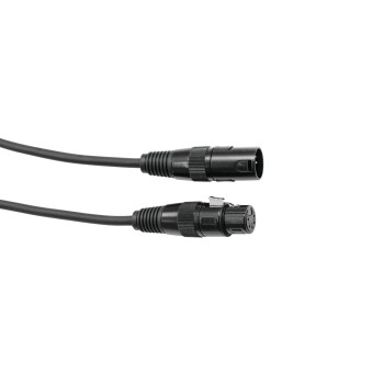 EUROLITE DMX Cable XLR 5-pin 1m bk