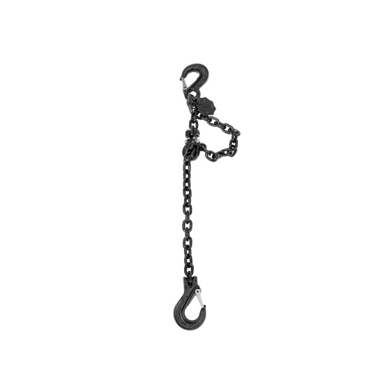 SAFETEX Chain Sling 1leg with shortening hook locked 1m WLL2000kg