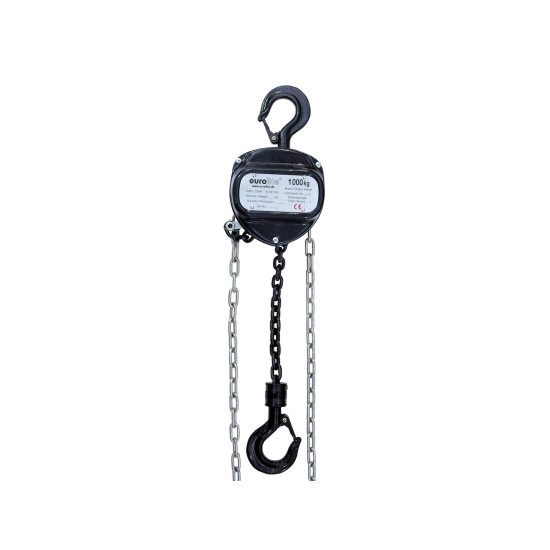 EUROLITE Chain Hoist 10M/1.0T black