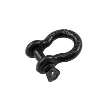 SAFETEX Shackle 10mm black with Screwbolt