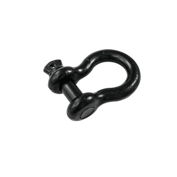 SAFETEX Shackle 22mm black with Screwbolt